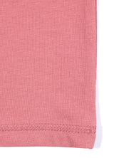 CONTRAST RAGLAN T-SHIRT_Rose Pink