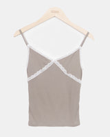Shuhan Lace Sleeveless Top