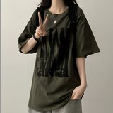 モカメイド ヴィンテージボクシーフィット半袖Tシャツ