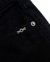 Metal Triclipse Wide Fit Cotton Pants Black