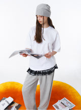 [Unisex] BASIC LINE ONE TUCK WIDE SWEAT PANTS (2color)