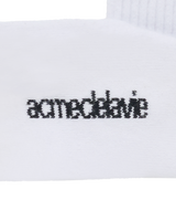 25FW A SYMBOL SOCKS WHITE