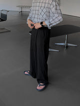 ASCLO Ice Linen Wide Slacks (3color)