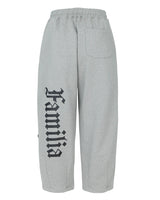 Mwoong Familia Balloon-fit Sweat Pants(GRAY)