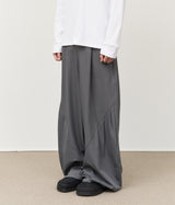 Taper Pintuck Banding Trousers (2color)