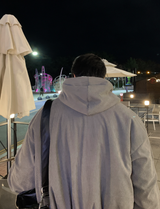  Mosley Corduroy Fleece Hooded Jumper