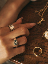 COWGIRLS DO CRY SIGNET RING