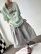 モヘビミンティーサンオーバーサイズTシャツ 4カラー
