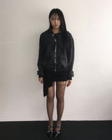 Pigment unbalanced hood jumper