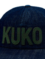 KUKO Logo 6Panel Cap_Denim Khaki