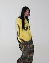 [UNISEX] Patch Military Camo Wide Pants