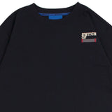 SWITCH OF - ブランク ショートスリーブ Tシャツ (ユニセックス)_SYF1TS01BK