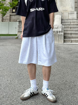 Lur One tuck Bermuda pants