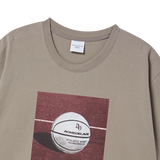25SS スクエアバスケットボールショートスリーブTシャツ ココア