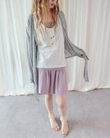 RIPPLE FOLDING SKIRT