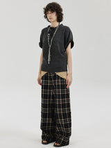 That's neat - Heather Grey Roll-Sleeve Knit Waistcoat