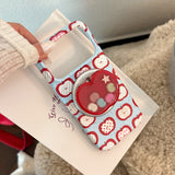レッドアップルマグネティック iPhone ケース