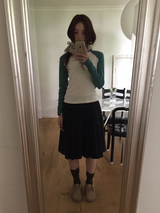 YWD PLEATS SKIRT (2color)