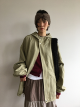 フォールド チェック スカート (3color)