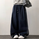 ルーサー ピン ライン セイント デニム バンド ワイド パンツ