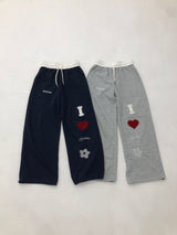 アイ ♥ ハートパッチパンツ