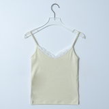 lace point sleeveless top 