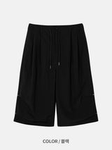 Rivet fishing burmuda pants 3color