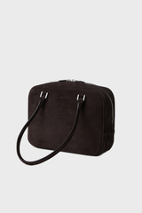 BROSCHE BAG SUEDE ESPRESSO