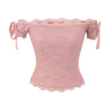 Veya Ribbon Lace Camisole