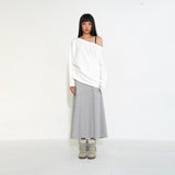 Recycle one- shoulder Tee 002