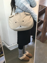 ハムスターショルダークロスバッグ(ベージュ)