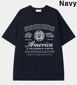 アメリカリバティプリンティド半袖Tシャツ