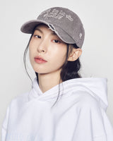 26SS ファブリックロゴアップリケボールキャップ