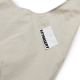 Reversible Check Tote Bag (Ivory)