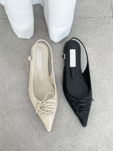 eyelet flat shoes