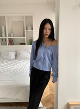 All day semi wide slacks(3color)