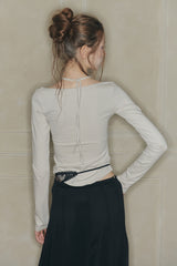 MOONFLOWER SKIRT black