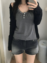 Summer Round Cardigan (5 colors)