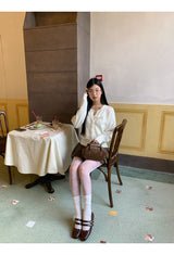 コーヒーミニプリーツパンツスカート