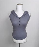 Clear Halter Hoodie (4colors)