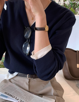 Knits Classic V-Neck Knit / 10 colors
