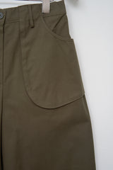 (W) Kros Curved Pocket Pants (3color)
