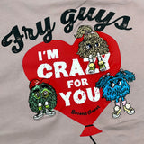 "LOVE FRY GUYS" バルーンプリント S/S Tシャツ