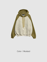 RAGLAN COLOR-BLOCK HOODIE