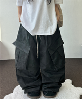 リアルミリタリーフォレストウッディバルーンカーゴリングパンツ🖤🤎🪵🌴3カラー