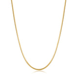 [Worn by Lim Young-woong, (G)I-DLE Minnie, Mamamoo Moonbyul] スムーススネーク925シルバーネックレスN038-01G