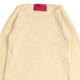 スタンダードリブド長袖クロップドTシャツ_SYS4TS55EY