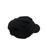 Stripe Shirring Madoros Cap