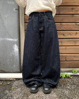 [MADE] Rude Saint-Jean denim stitch balloon-fit wide long pants