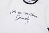 26SS★ グレースクロップドリンガー半袖Tシャツ